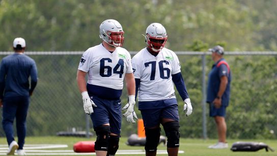 Bedard's Breakdown: Can Calvin Anderson be part of the solution at tackle for Patriots? taken at BSJ Headquarters (Patriots)